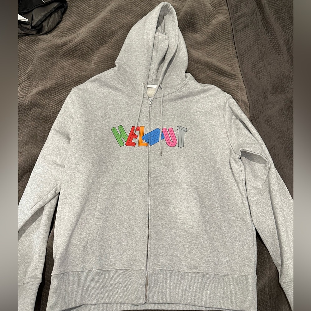 Helmut lang gray hoodie - brand new